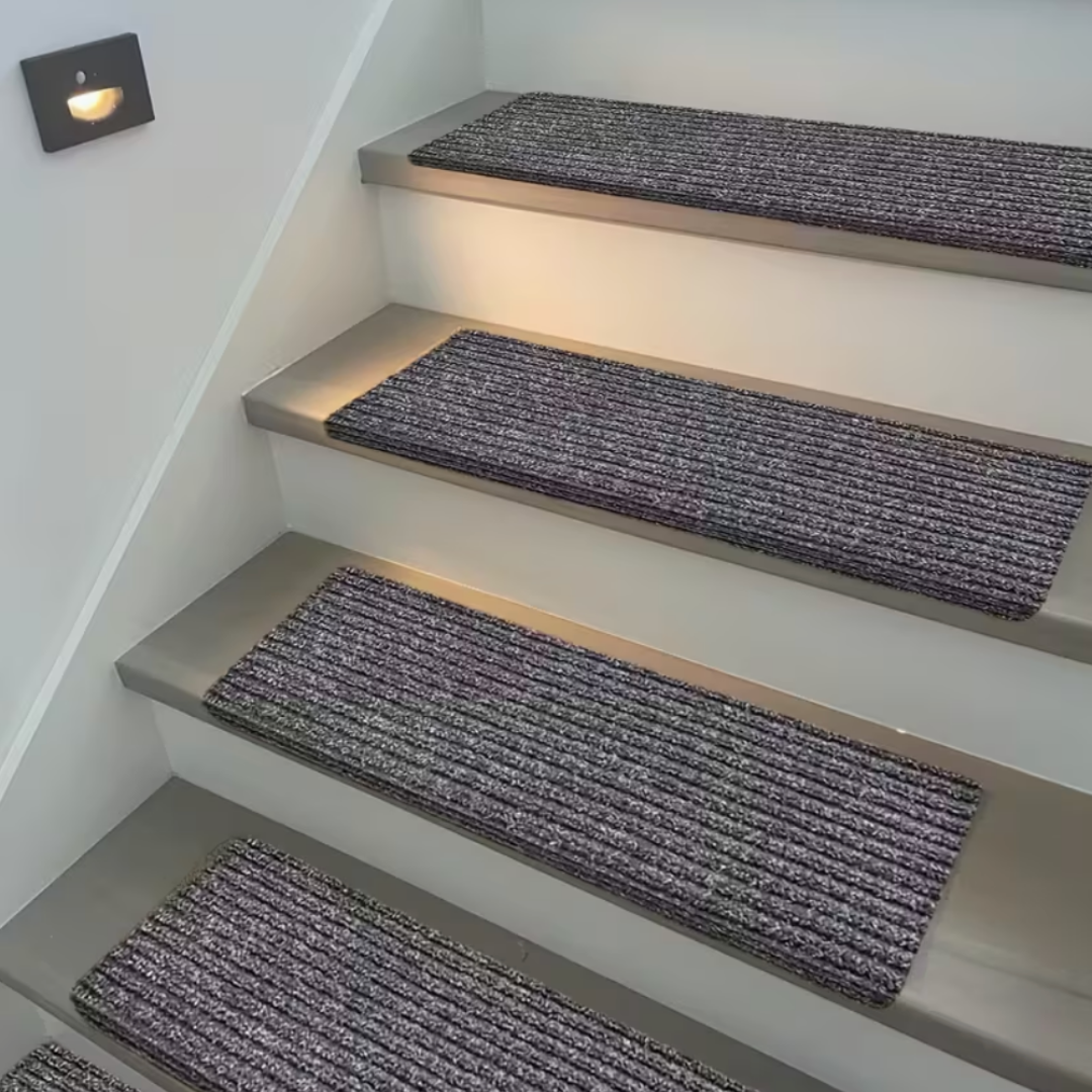 SafeStep™ – Alfombrillas Antideslizantes para Escaleras (Pack de 5)