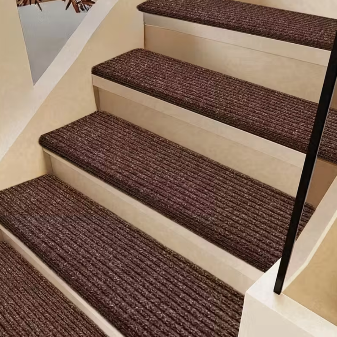 SafeStep™ – Alfombrillas Antideslizantes para Escaleras (Pack de 5)