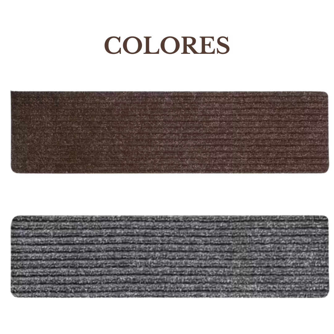 SafeStep™ – Alfombrillas Antideslizantes para Escaleras (Pack de 5)