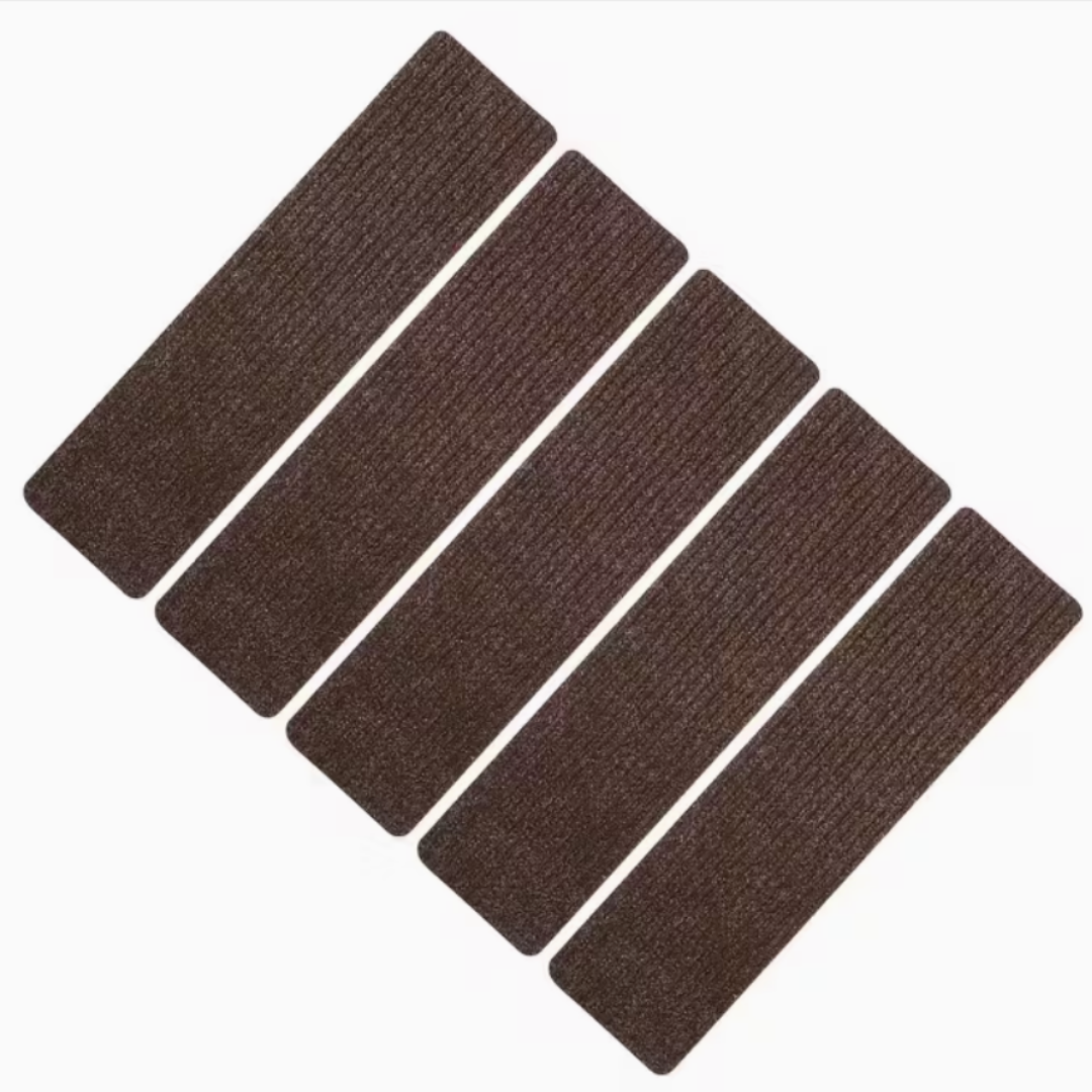 SafeStep™ – Alfombrillas Antideslizantes para Escaleras (Pack de 5)