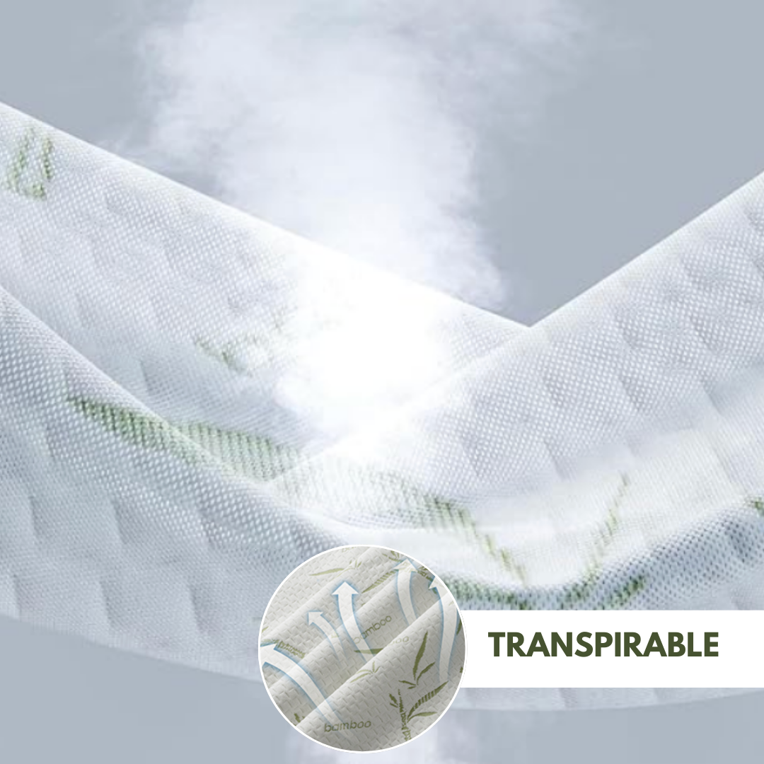 BambuGuard™ – Protector de Colchón Impermeable, Antiácaros y Transpirable