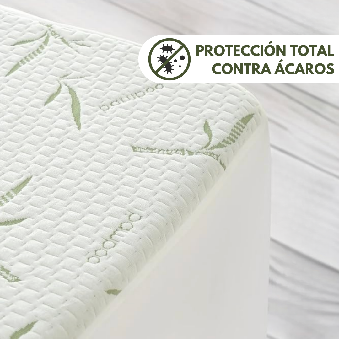 BambuGuard™ – Protector de Colchón Impermeable, Antiácaros y Transpirable