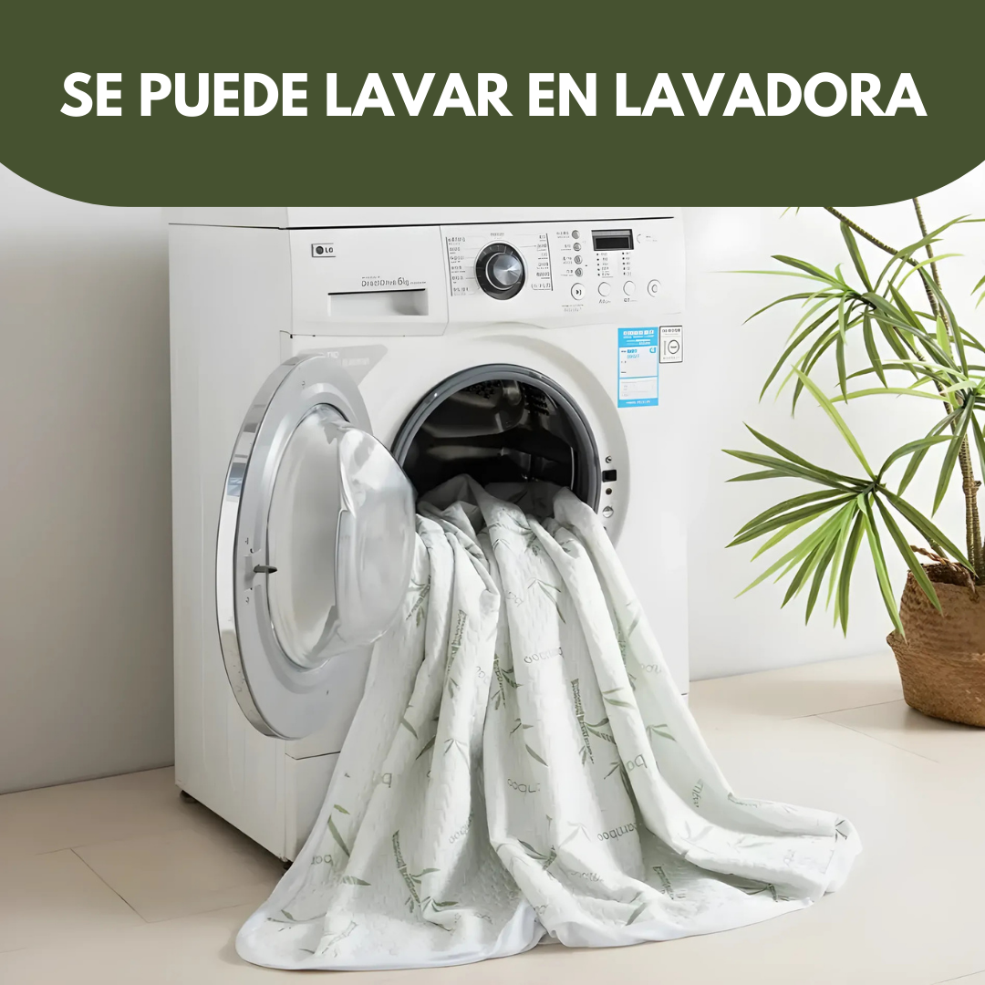 BambuGuard™ – Protector de Colchón Impermeable, Antiácaros y Transpirable
