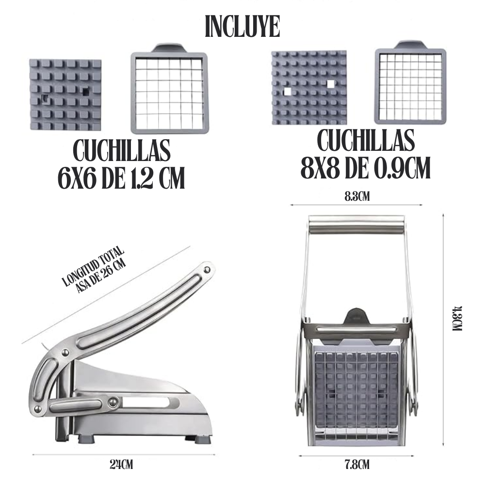 SliceMaster™ – Corta Patatas y Verduras Profesional