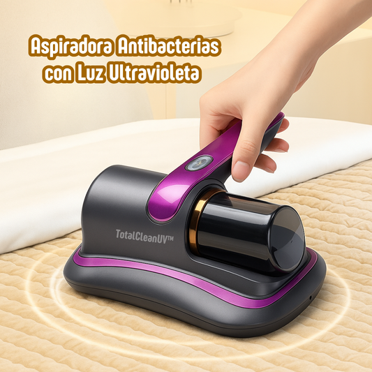 TotalClean UV: Aspirador Antibacterias con Luz Ultravioleta