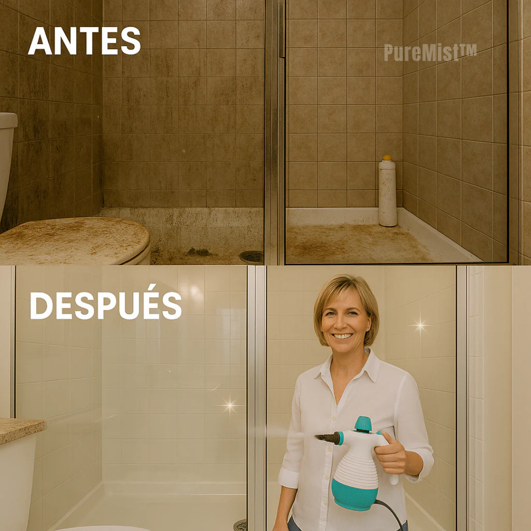 PureMist: Limpiador a Vapor Profesional para el Hogar