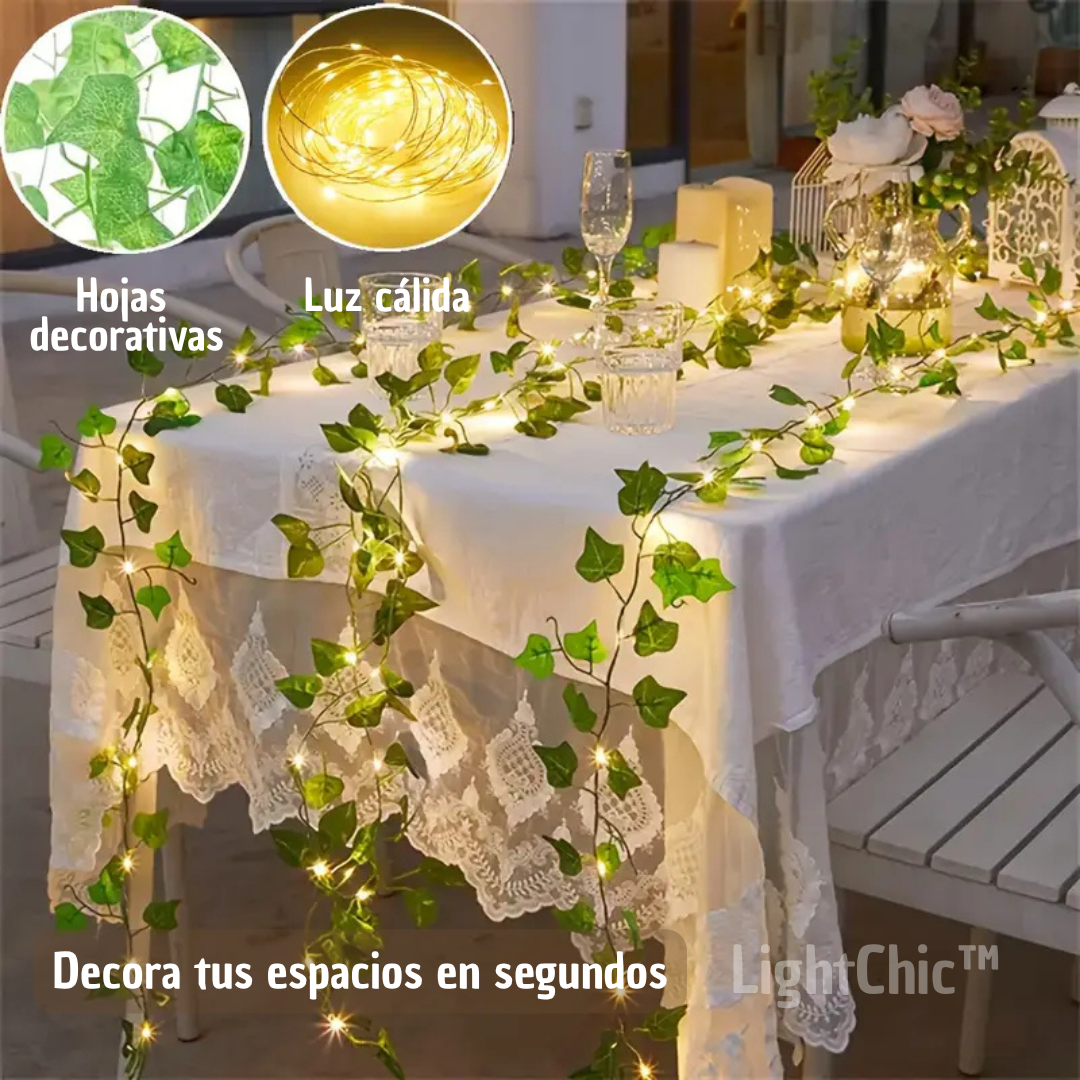 LightChic: Guirnalda Enredadera para Chillout