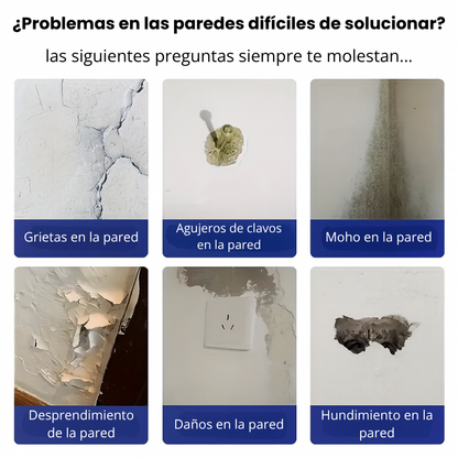 FixyWall™ | Kit de Reparación Rápida para Paredes