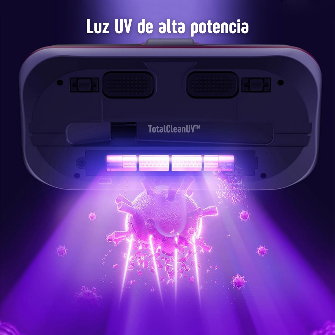 TotalClean UV: Aspirador Antibacterias con Luz Ultravioleta