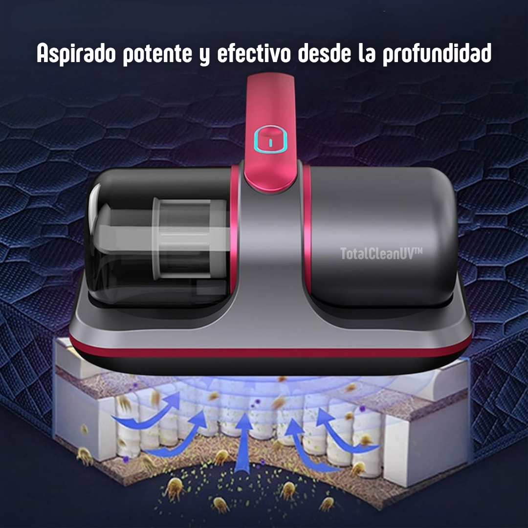 TotalClean UV: Aspirador Antibacterias con Luz Ultravioleta