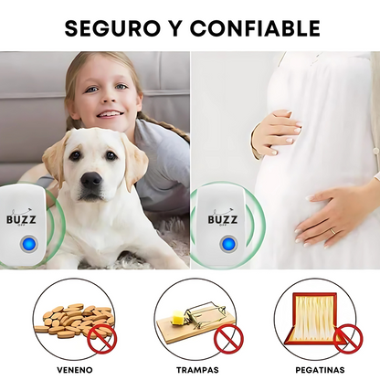 BuzzOff™ | Repelente eléctrico de plagas domésticas