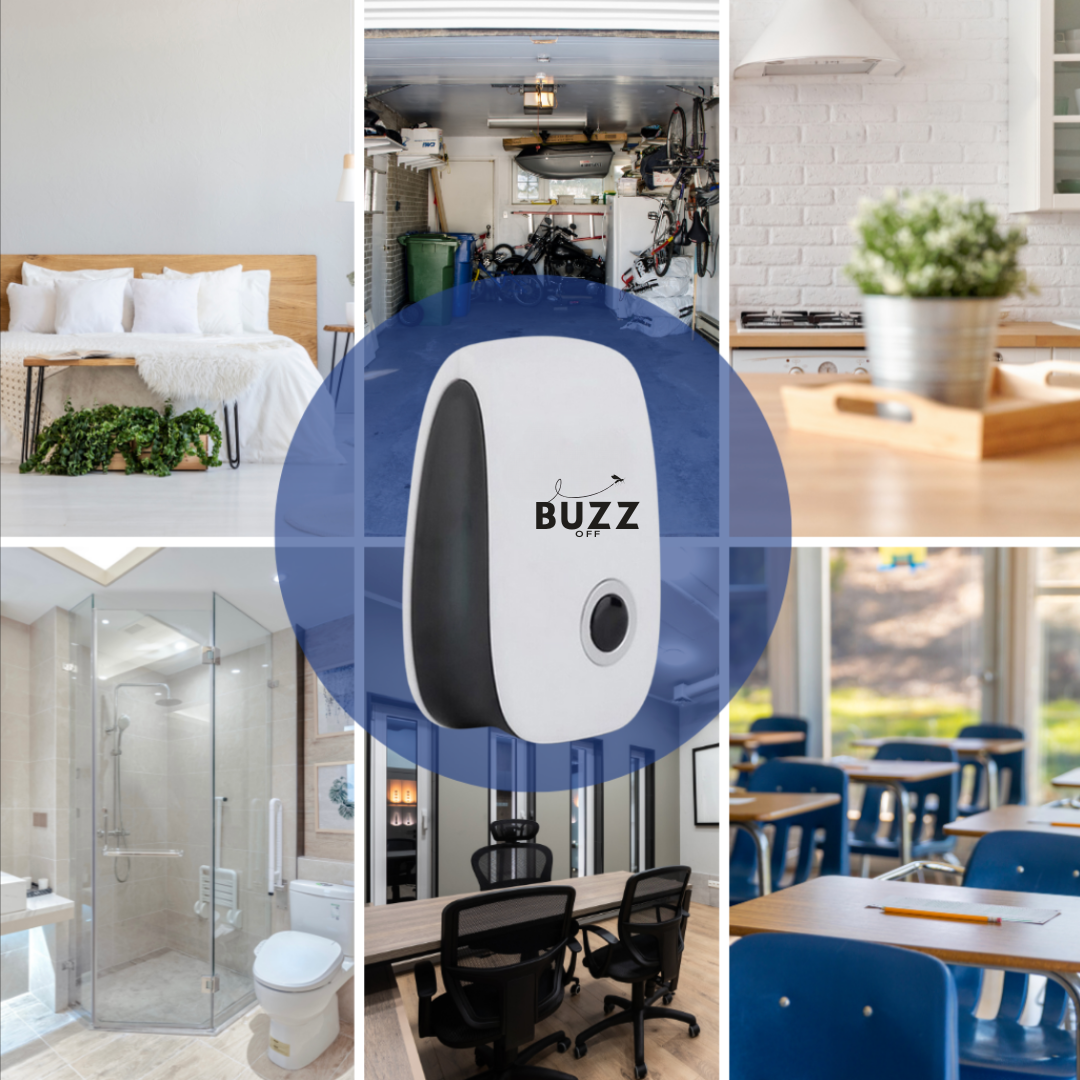 BuzzOff™ | Repelente eléctrico de plagas domésticas