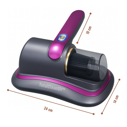 TotalClean UV: Aspirador Antibacterias con Luz Ultravioleta