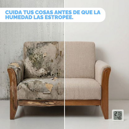 ClimaCheck™ | Termómetro e Higrómetro Digital Portátil