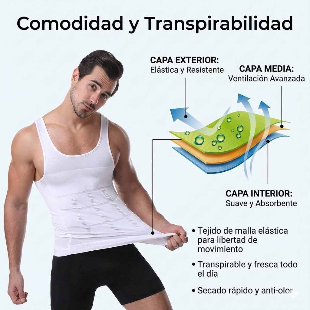 ManiForm™ – Camiseta Estilizante para Hombres