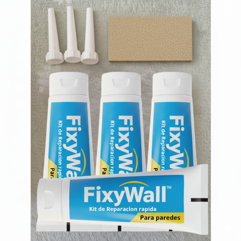 FixyWall™ | Kit de Reparación Rápida para Paredes