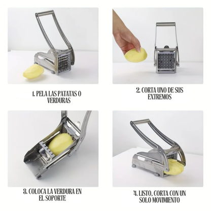 SliceMaster™ – Corta Patatas y Verduras Profesional
