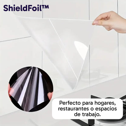 ShieldFoil™ | Protector Antisalpicaduras Autoadhesivo de Alta Resistencia