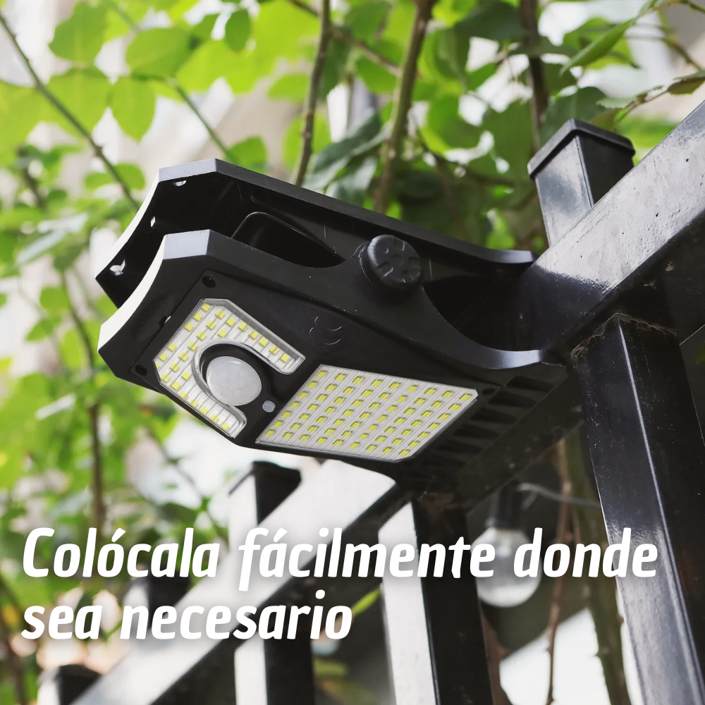SunGlow™ – Luz Clip Solar con Sensor de Movimiento