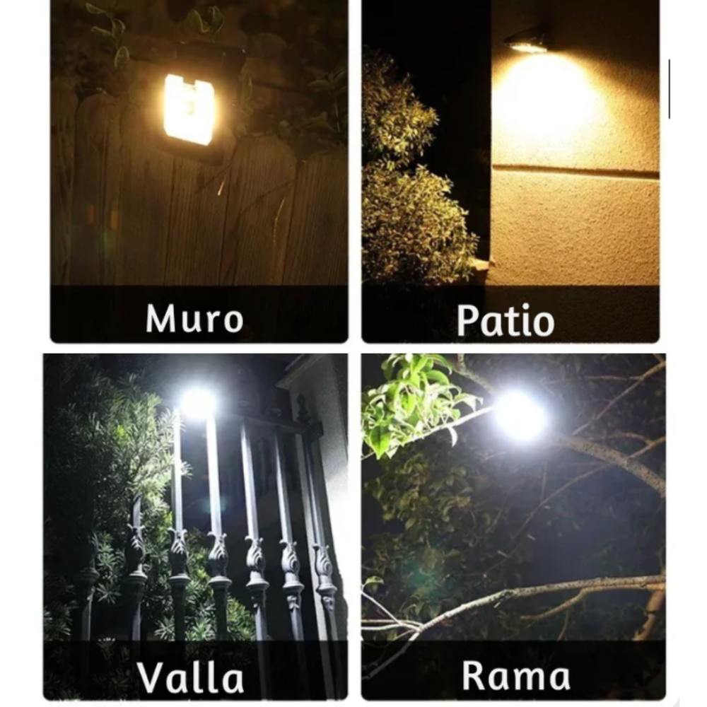 SunGlow™ – Luz Clip Solar con Sensor de Movimiento